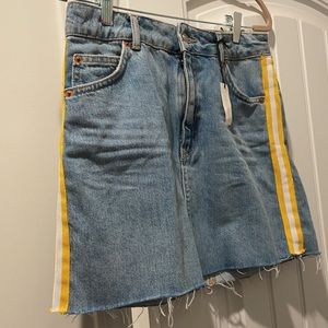 Denim Mini Skirt